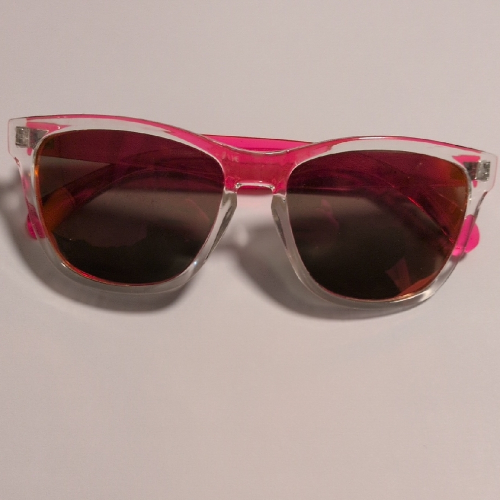 Colossein Stylish Pink and Clear Sunglasses‎